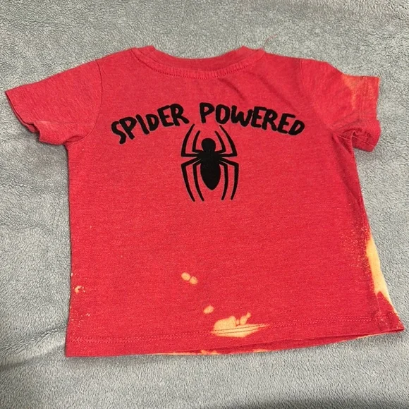 Marvel Red Spider-Man Kids Tee Size 2T - Picture 4 of 5